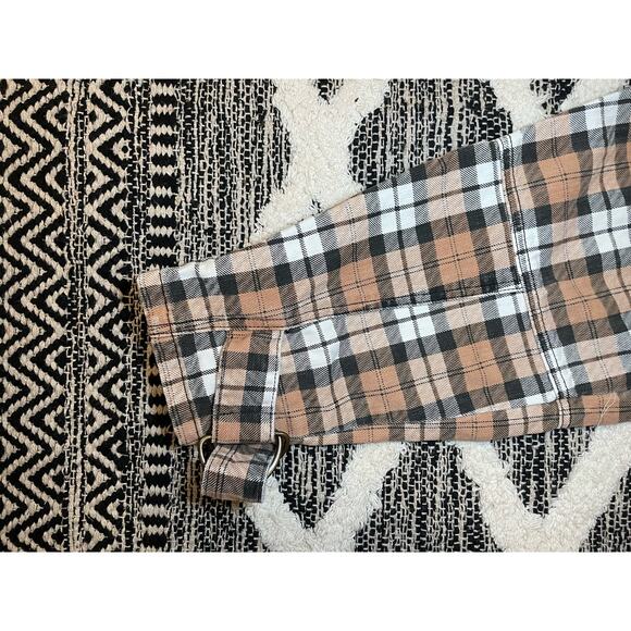 Nwot ASOS High Rise 90s Plaid Jeans size 25 - Picture 2 of 5